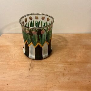 Painted Glass Tulip by MacKenzie Childs